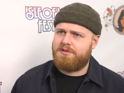 Tom Walker at the Isle of Wight Festival (Ed Lawrence/PA)