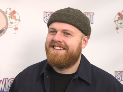 Tom Walker at the Isle of Wight Festival (Ed Lawrence/PA)