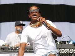 ASAP Rocky performing on the Main Stage at the Yahoo! Wireless Festival (Yui Mok/PA)