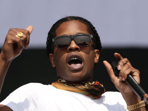 ASAP Rocky is being held in Sweden. (Yui Mok/PA)