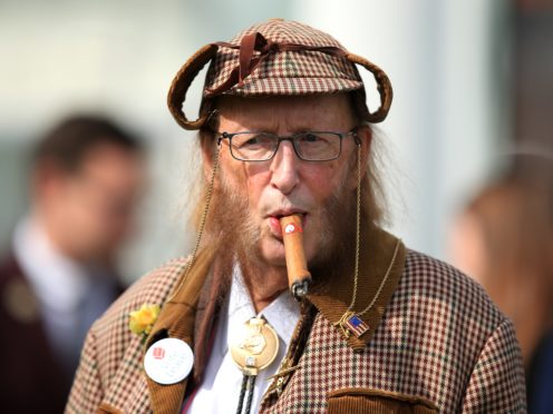 John McCririck (Mike Egerton/PA)