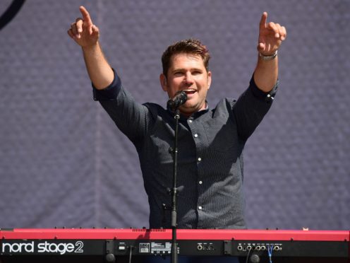 Roy Stride of Scouting For Girls (Ian West/PA)