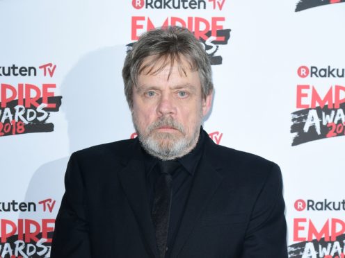 Mark Hamill has been awarded the 2019 Comic-Con icon award (Ian West/PA)