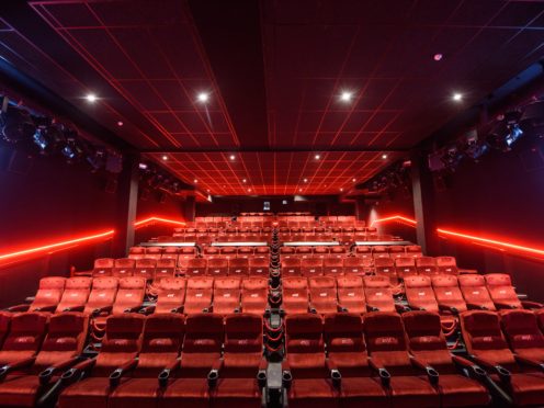 General view of the 4DX screen in the Cineworld Leicester Square cinema in London. Installed as part of a major refurbishment, the cinema features moving seats, rain, snow, fog and scents to to enchance moviegoers’ experience. PRESS ASSOCIATION Photo. Picture date: Wednesdayl 18, 2018. Photo credit should read: Matt Crossick/PA Wire