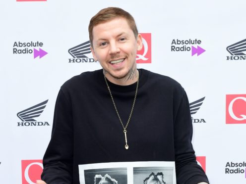 Professor Green is returning with new music and a tour following a neck fracture (Ian West/PA)