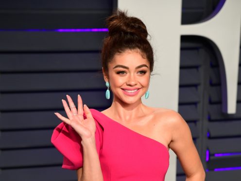 Modern Family star Sarah Hyland is engaged to boyfriend Wells Adams (Ian West/PA)