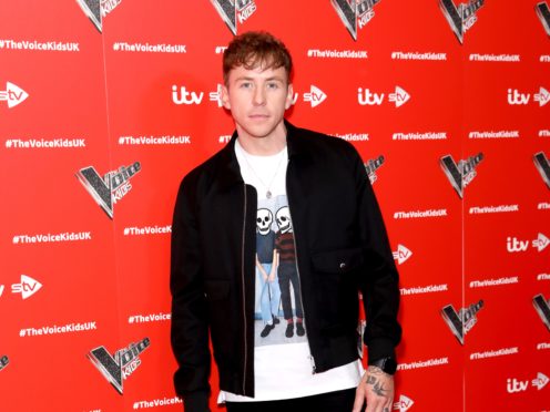 Danny Jones at the Voice Kids 2019 photocall (Isabel Infantes/PA)