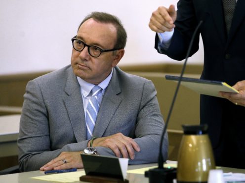 Actor Kevin Spacey attending a pretrial hearing (Steven Senne/AP)