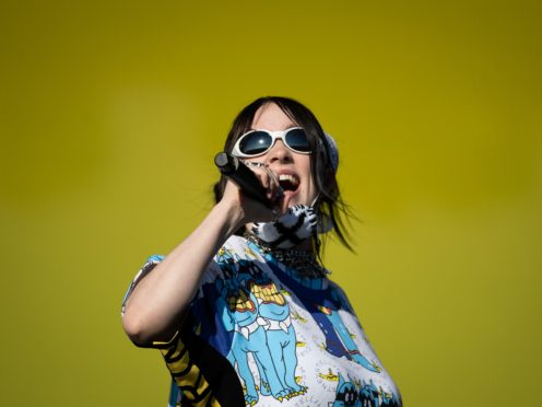 Billie Eilish performing at Glastonbury (Aaron Chown/PA)