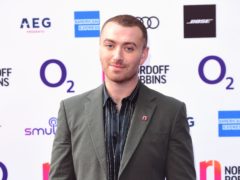 Sam Smith is among the celebrities to have shared the results of the FaceApp challenge (Ian West/PA)