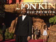 Chiwetel Ejiofor arrives at the world premiere of The Lion King (Chris Pizzello/Invision/AP)