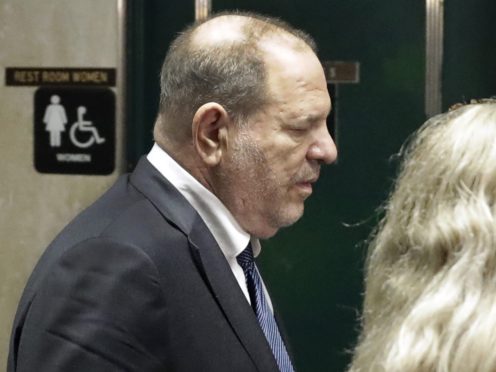 Former movie mogul Harvey Weinstein (Richard Drew/AP)