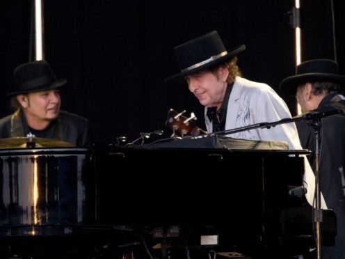 Bob Dylan performing at British Summer Time (Isabel Infantes/PA)