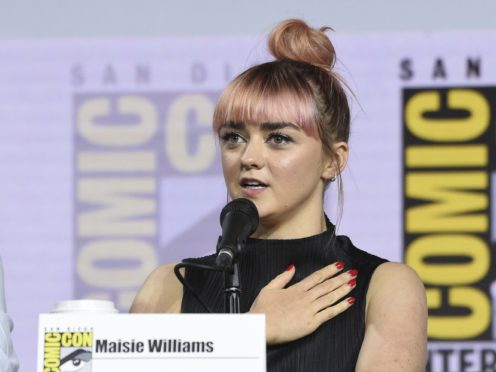 Maisie Williams was among the Game Of Thrones cast members to take part in a panel at Comic-Con (Chris Pizzello/Invision/AP)