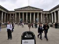 The British Museum’s controversial Warren Cup has inspired new artworks with a Pride theme (Tim Ireland/PA)