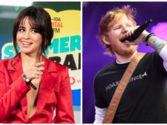Camila Cabello has hailed ‘kind, genuine, awesome’ Ed Sheeran as he drops new album (PA/PA Wire)