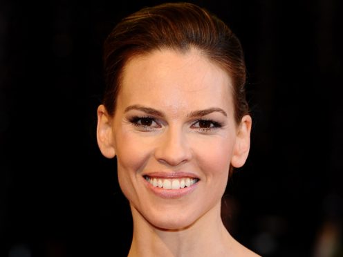 Hilary Swank stars in The Hunt (Ian West/PA)