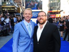 Simon Pegg and Nick Frost’s new horror comedy series is coming to Amazon Prime (Ian West/PA)