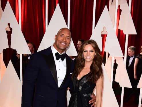 Dwayne ‘The Rock’ Johnson and Lauren Hashian got married over the weekend (Ian West/PA)