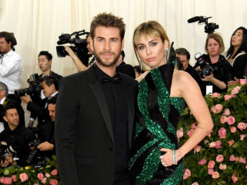 Liam Hemsworth files for divorce from Miley Cyrus (Jennifer Graylock/PA)