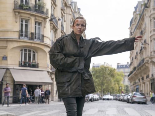 Jodie Comer as Villanelle in the BBC drama Killing Eve (BBC/PA)