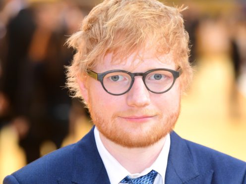 Ed Sheeran (Ian West/PA)