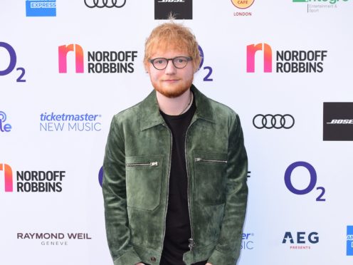 Ed Sheeran (Ian West/PA)