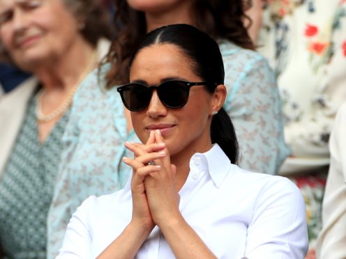 The Duchess of Sussex previously starred in US legal drama Suits (Mike Egerton/PA)