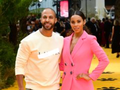 Marvin and Rochelle Humes at The Lion Kind premiere (Ian West/PA)