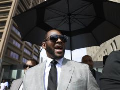 R Kelly leaves a previous hearing (Amr Alfiky/AP)