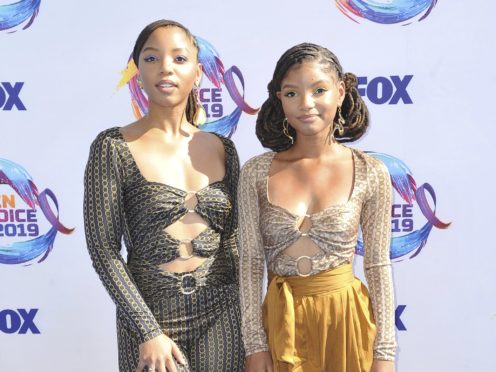 Halle Bailey, right, will star as Ariel in Disney’s live-action remake of The Little Mermaid (Richard Shotwell/Invision/AP)
