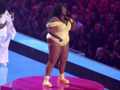 Lizzo ensured her Video Music Awards performance would be a memorable one by appearing in front of a giant pair of inflatable buttocks (Matt Sayles/Invision/AP)