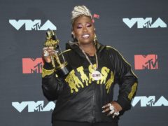 An emotional Missy Elliott was honoured with a lifetime achievement award at the MTV Video Music Awards (Evan Agostini/Invision/AP)