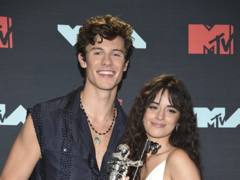 Shawn Mendes and Camila Cabello (Invision/AP)