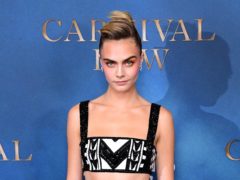 Cara Delevingne attending the London screening of Carnival Row (Ian West/PA)