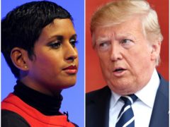 Naga Munchetty was reprimanded over comments about Donald Trump (PA)