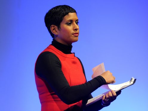 Journalist and television presenter Naga Munchetty (Joe Giddens/PA)