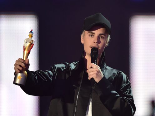 Justin Bieber rose to fame after being discovered on YouTube (Dominic Lipinski/PA)