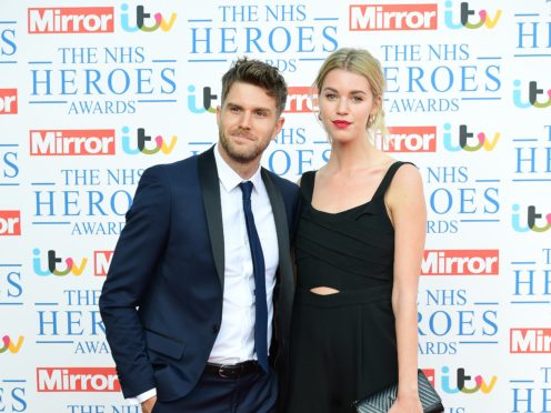 Joel Dommett and Hannah Cooper (Ian West/PA)