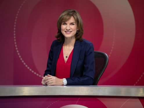 Fiona Bruce (Richard Lewisohn/BBC)