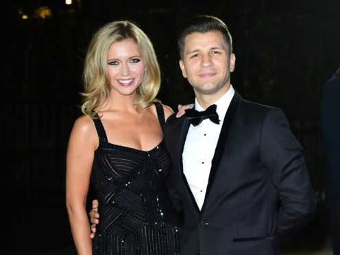 Rachel Riley and Pasha Kovalev are expecting their first child together (Ian West/PA)