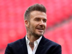 David Beckham is being honoured by GQ (Bradley Collyer/PA)