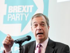 Brexit Party leader Nigel Farage (Stefan Rousseau/PA)
