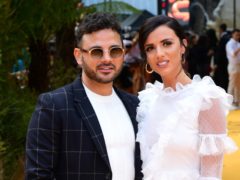 Lucy Mecklenburgh and Ryan Thomas (Ian West/PA)
