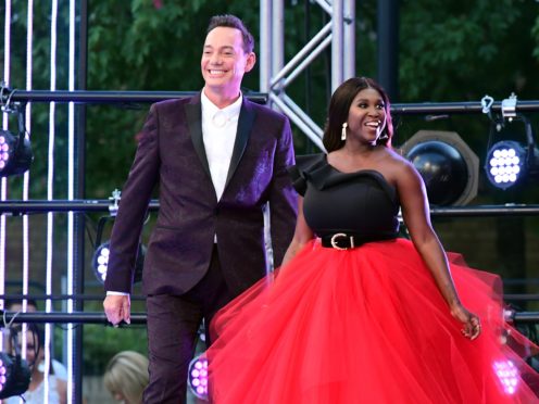 Craig Revel Horwood and Motsi Mabuse (Ian West/PA)