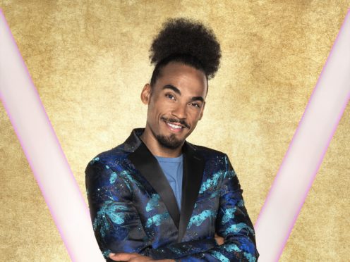 Dev Griffin, one of the contestants in BBC1’s Strictly Come Dancing.(Ray Burmiston/BBC)