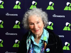 Margaret Atwood, during a press conference (Ian West/PA)