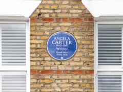 Angela Carter blue plaque (English Heritage)