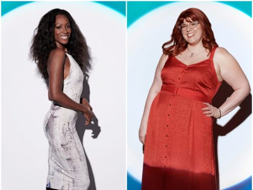 Victoria Ekanoye and Jenny Ryan are among the candidates in The X Factor: Celebrity Overs category (Talkback/PA)