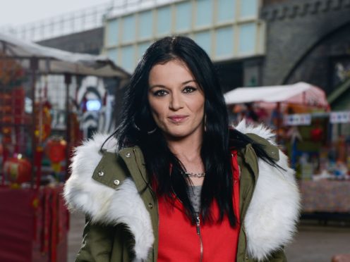 Ex-EastEnders star Katie Jarvis said she was ‘overwhelmed’ at support over her shop job revelation (Kieron McCarron/BBC)